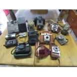 Collection of mostly vintage cameras