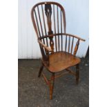 Windsor stick back armchair