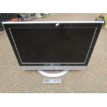 JVC 32" LCD TV with remote from a house clearance