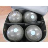 Hemselite lawn bowls size 5 in bag