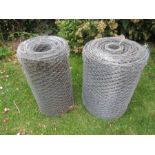 2 Reels of chicken wire