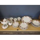 Waterside bone china full dinner set for 6