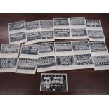 Fleetwood football cards (28)- full set 1958-59