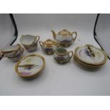 Oriental childs tea set