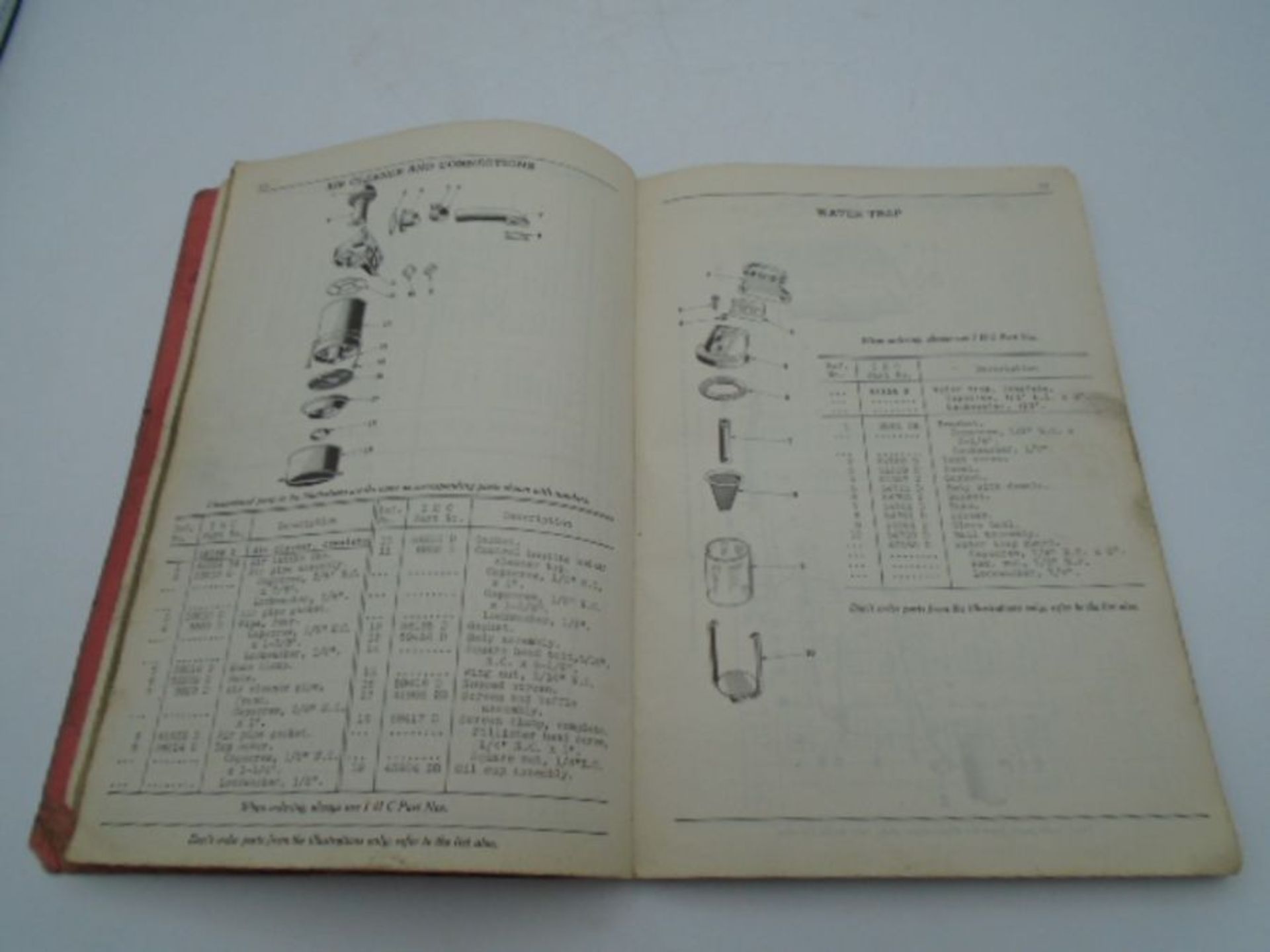 Instruction manual international model TD18 (cr 1955) - Image 2 of 3