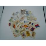 quantity of cigarette cards including some silk