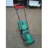 Qualcast electric lawnmower from a house clearance