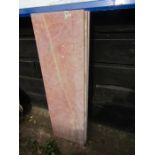 3 pieces pink slate