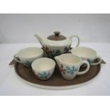 Poole tea tray set