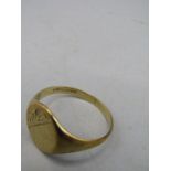 9ct gold ring 2.6gms