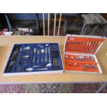 2 Boxed cutlery sets including Judge 44 piece set