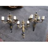 brass wall lights