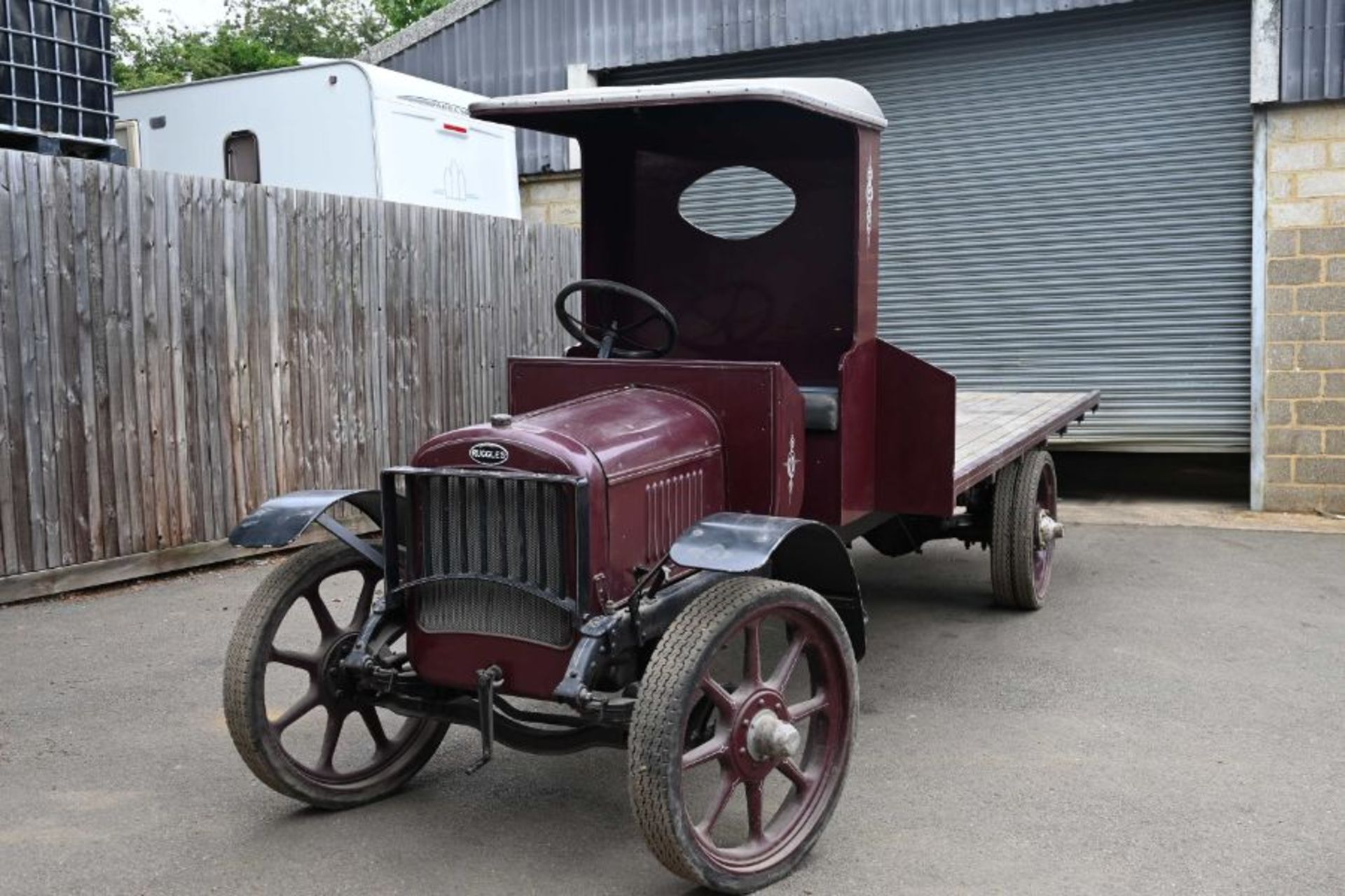 1920's Ruggles Flatbed Truck