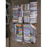 4 boxes dvds