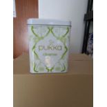 Pukka tea tins 4 boxes new