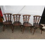 4 Ercol chairs