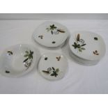 Midwinter 'Riverside' part dinner set 6 dinner plates, 12 side plates, 5 entree plates and 1 bowl