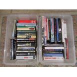 2 Boxes of military/war books