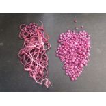 A quantity of 'Indian Rubies'