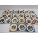 21 Wedgwood 'Childrens stories' small plates all boxed