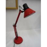 Anglepoise style lamp