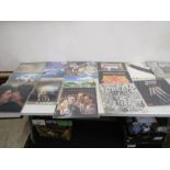 14 LPs inc John Lennon, Black Sabbath, Kraftwerk, Cream, Kate Bush, Led Zepplin