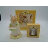 Brambly Hedge Mrs Toadflax figurine from the Brambly Hedge Gift Collection DBH11 and Brambly Hedge