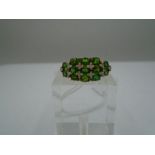 9ct Gold and Tourmaline Ring, gross weight 3.18g