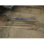 2 Cultivators and other garden tools