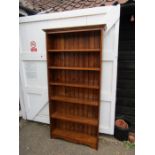 Handmade pine bookcase