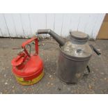 2 Oil/petrol cans