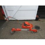 Flymo electric lawnmower and strimmer from a house clearance