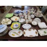 Job lot of china inc Royal Albert, Wedgwood, Beswicketc