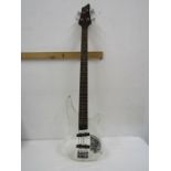 Wesley acrylic bass guitar