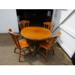 Kitchen table with 4 chairs