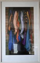 after Colin Smith (British, born 1953) print of wardrobe framed and glazed 40" x 25.5"