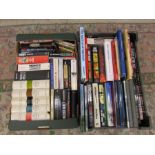 2 Boxes of military/war books