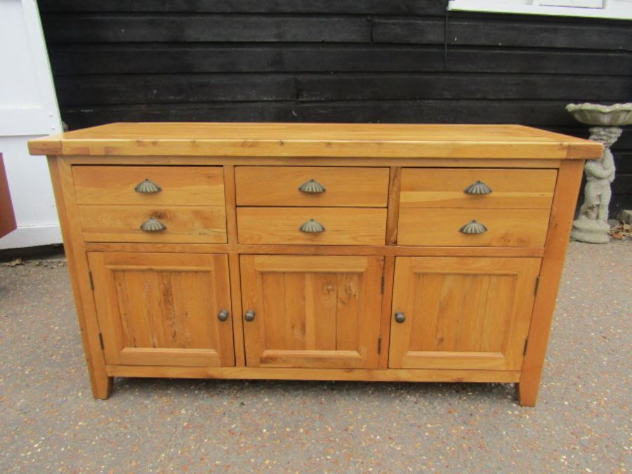 Oak sideboard