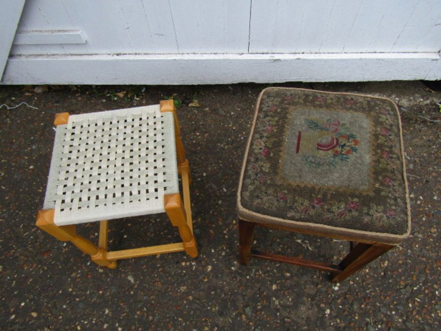 2 stools - Image 2 of 2