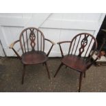 2 Ercol carver chairs