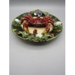 Pallisey crab plate 24cmdia