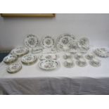 Aynsley Kingfisher 54 piece dinner service