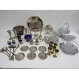 Tableware collection including cake stands, centre piece, glass lined dishes etc etc