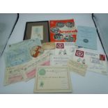 Assorted local ephemera from Downham, Wisbech and Norwich to incl 60th anniversary Lads Club