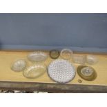 Quality glass dishes and bowls etc