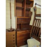 Mid century drawers and sectional cupboards