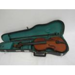 The Stentor Student violin in case. a/f