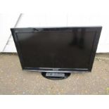 Panasonic Viera 32" LCD TV with remote from a house clearance