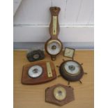 Collection of barometers