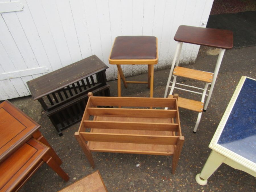 A job lot of various furniture - Image 3 of 4